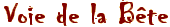 Voie de la Bête